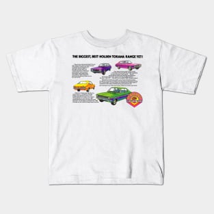 1972 HOLDEN TORANA - brochure Kids T-Shirt